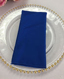 12PCS/LOT 5 Colors Polyester Spun Table Napkin Wedding Event Home Decoration