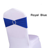 20Colors 100PCS/LOT Wedding Banquet Party Spandex Chair Bands w/Buckle