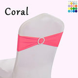 20 Colors 100PCS/Lot Spandex Chair Band w/Buckle