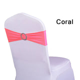 20Colors 100PCS/LOT Wedding Banquet Party Spandex Chair Bands w/Buckle