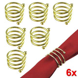 6PCS/LOT  Wedding Home Napkin Ring Party Decoration