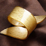 12PCS/LOT Golden/Silver Acrylic Napkin Rings Beauty Special Napkin Holder For Wedding  Hotel