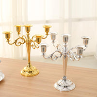 Metal Candle Holder 5 Arms and 3 Arms 8 options