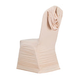 50PCS/LOT Ruffle Spandex Chair Covers 10 Colors Selection