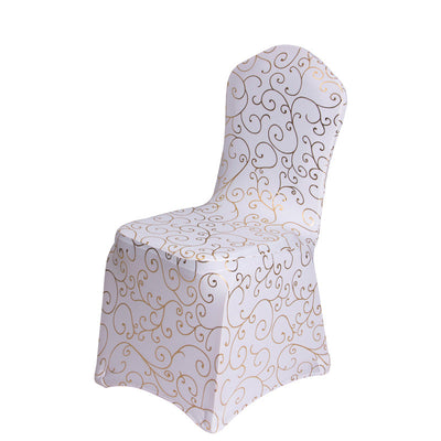 8 Designs 50PCS/LOT Printed Spandex Chair Covers