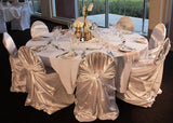 24 Colors 100PCS/LOT Self Tie universal Satin Chair Cover Wedding Banquet Hotel Party Decoration