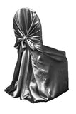 24 Colors 100PCS/LOT Self Tie universal Satin Chair Cover Wedding Banquet Hotel Party Decoration