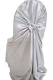 24 Colors 100PCS/LOT Self Tie universal Satin Chair Cover Wedding Banquet Hotel Party Decoration