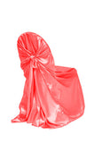 24 Colors 100PCS/LOT Self Tie universal Satin Chair Cover Wedding Banquet Hotel Party Decoration