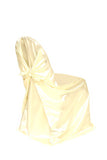 24 Colors 100PCS/LOT Self Tie universal Satin Chair Cover Wedding Banquet Hotel Party Decoration