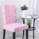 6 PCS Elastic Dining Seat Covers 18 Designs