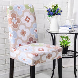 6 PCS Elastic Dining Seat Covers 18 Designs