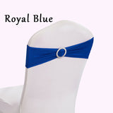 20 Colors 100PCS/Lot Spandex Chair Band w/Buckle