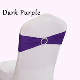 20 Colors 100PCS/Lot Spandex Chair Band w/Buckle