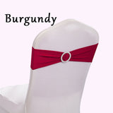 20 Colors 100PCS/Lot Spandex Chair Band w/Buckle