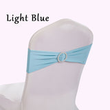 20 Colors 100PCS/Lot Spandex Chair Band w/Buckle