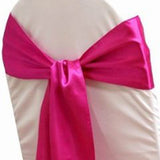 20Colors 25PCS/LOT Wedding Banquet Party Decoration Satin Chair Sashes