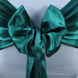 20Colors 25PCS/LOT Wedding Banquet Party Decoration Satin Chair Sashes