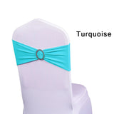 20Colors 100PCS/LOT Wedding Banquet Party Spandex Chair Bands w/Buckle